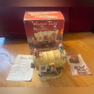 1992 Enesco Waggin Tails Deluxe Action Musical.